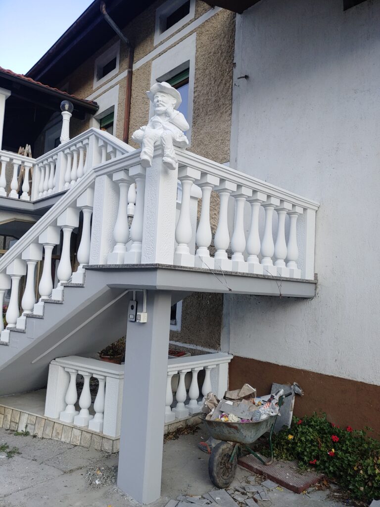 BELJENJE STEBRIČKOV